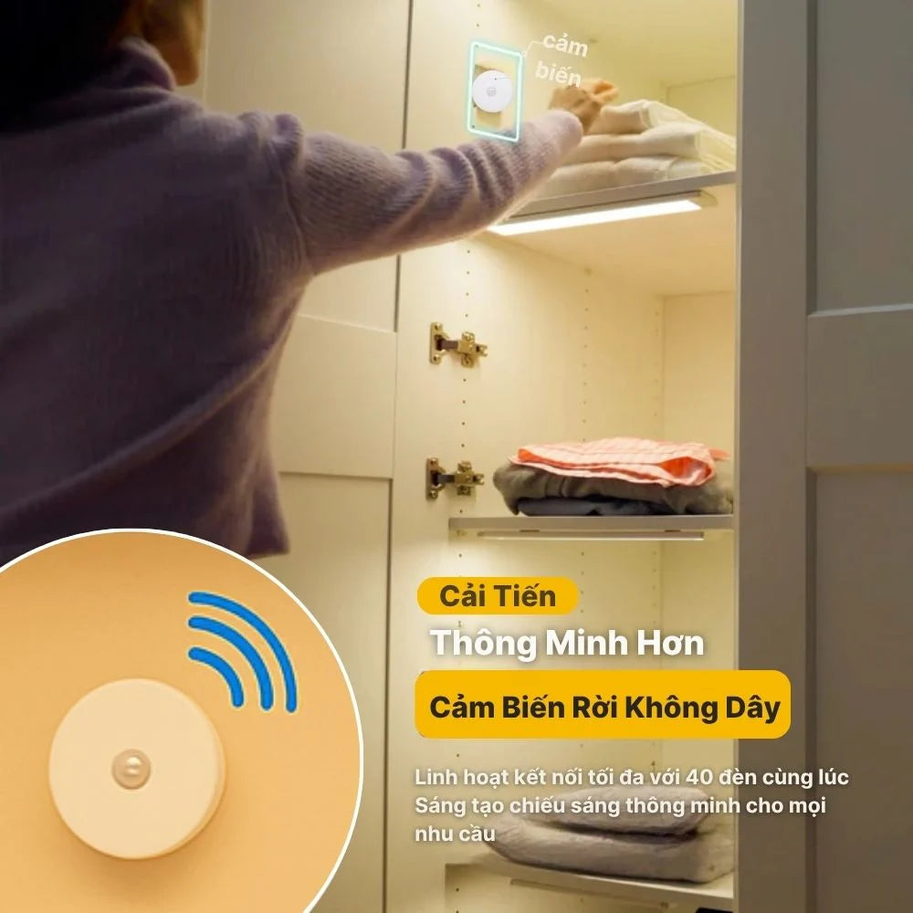 Đèn LED Thanh Cảm Biến Thông Minh CabiQ Premium CAB01