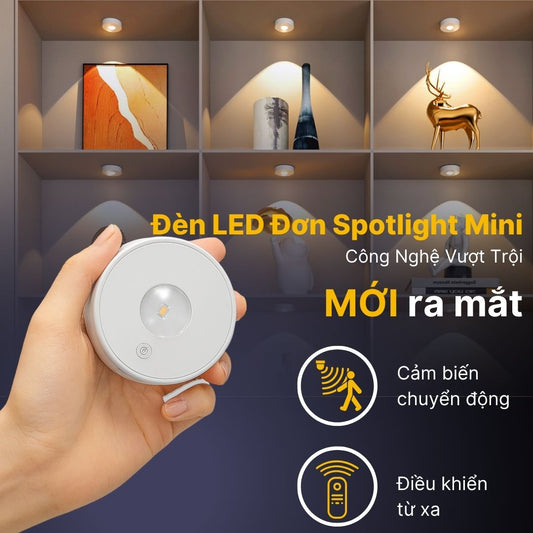 Đèn LED Cảm Biến Spotlight Mini CabiQ Premium CAB04